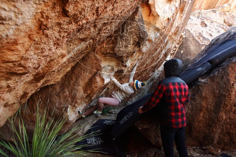 Bouldering in Hueco Tanks on 11/30/2019 with Blue Lizard Climbing and Yoga

Filename: SRM_20191130_1239330.jpg
Aperture: f/4.0
Shutter Speed: 1/250
Body: Canon EOS-1D Mark II
Lens: Canon EF 16-35mm f/2.8 L