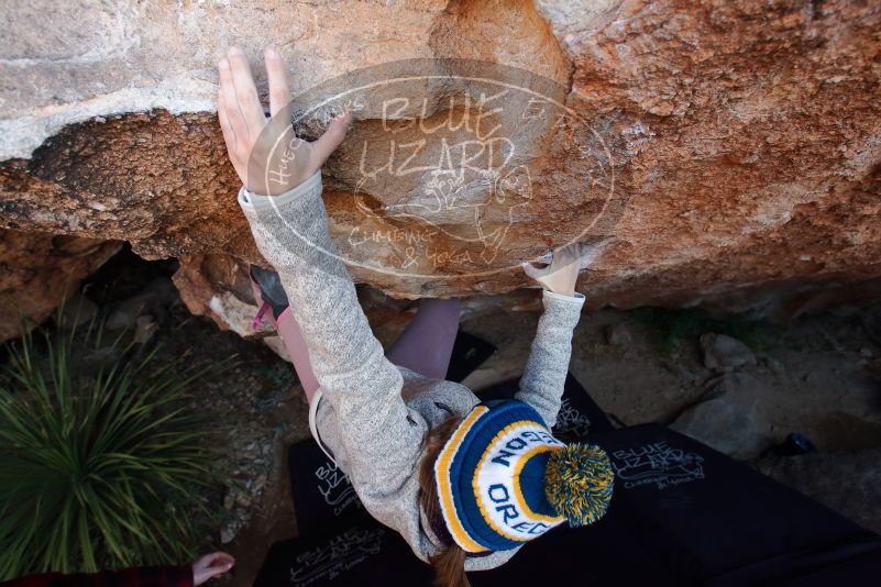 Bouldering in Hueco Tanks on 11/30/2019 with Blue Lizard Climbing and Yoga

Filename: SRM_20191130_1256130.jpg
Aperture: f/5.6
Shutter Speed: 1/250
Body: Canon EOS-1D Mark II
Lens: Canon EF 16-35mm f/2.8 L