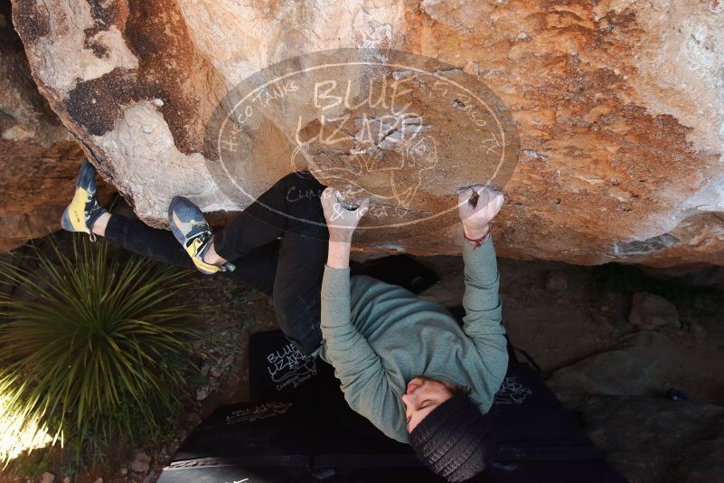 Bouldering in Hueco Tanks on 11/30/2019 with Blue Lizard Climbing and Yoga

Filename: SRM_20191130_1327200.jpg
Aperture: f/7.1
Shutter Speed: 1/250
Body: Canon EOS-1D Mark II
Lens: Canon EF 16-35mm f/2.8 L