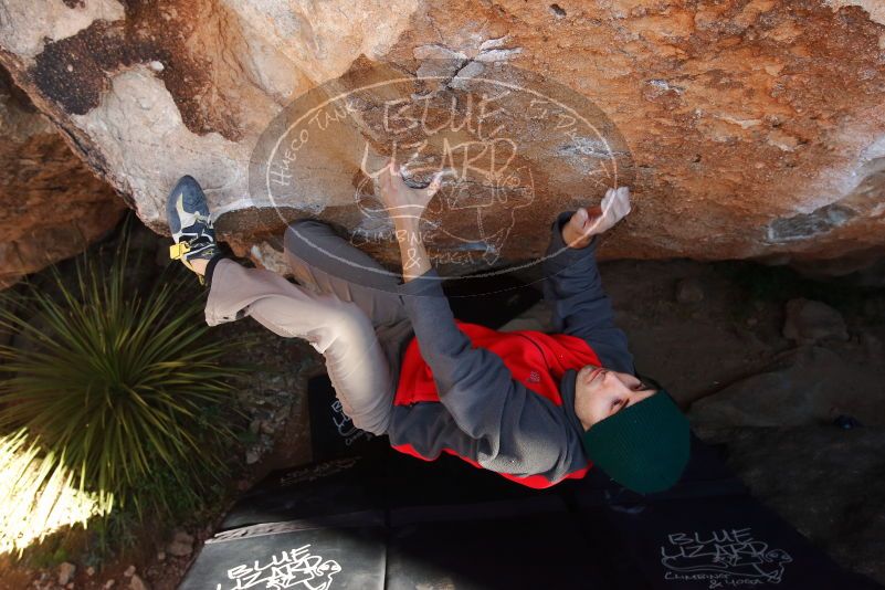 Bouldering in Hueco Tanks on 11/30/2019 with Blue Lizard Climbing and Yoga

Filename: SRM_20191130_1328410.jpg
Aperture: f/7.1
Shutter Speed: 1/250
Body: Canon EOS-1D Mark II
Lens: Canon EF 16-35mm f/2.8 L