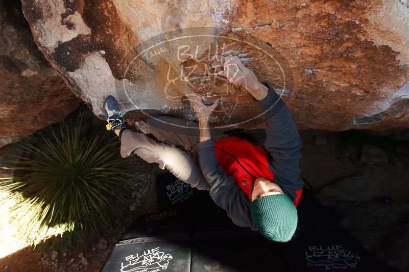 Bouldering in Hueco Tanks on 11/30/2019 with Blue Lizard Climbing and Yoga

Filename: SRM_20191130_1328420.jpg
Aperture: f/9.0
Shutter Speed: 1/250
Body: Canon EOS-1D Mark II
Lens: Canon EF 16-35mm f/2.8 L