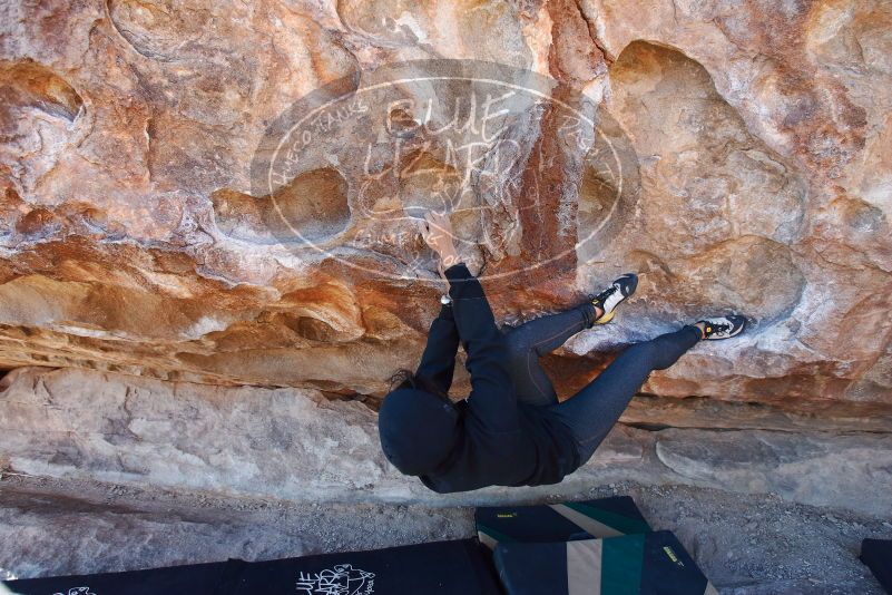 Bouldering in Hueco Tanks on 11/30/2019 with Blue Lizard Climbing and Yoga

Filename: SRM_20191130_1536480.jpg
Aperture: f/4.5
Shutter Speed: 1/250
Body: Canon EOS-1D Mark II
Lens: Canon EF 16-35mm f/2.8 L