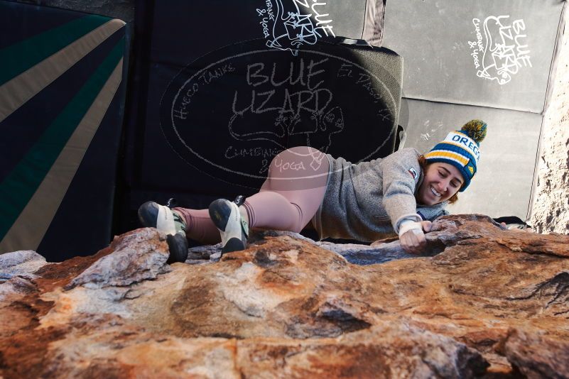 Bouldering in Hueco Tanks on 11/30/2019 with Blue Lizard Climbing and Yoga

Filename: SRM_20191130_1543290.jpg
Aperture: f/5.6
Shutter Speed: 1/250
Body: Canon EOS-1D Mark II
Lens: Canon EF 16-35mm f/2.8 L