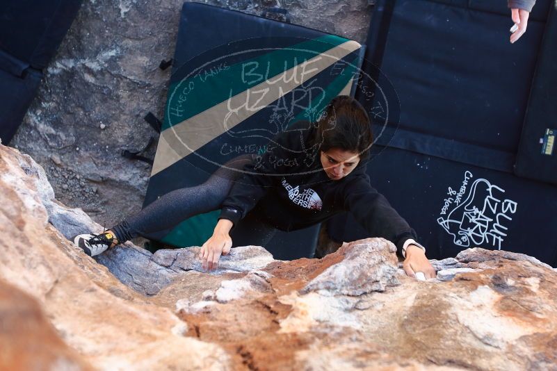 Bouldering in Hueco Tanks on 11/30/2019 with Blue Lizard Climbing and Yoga

Filename: SRM_20191130_1547461.jpg
Aperture: f/4.0
Shutter Speed: 1/250
Body: Canon EOS-1D Mark II
Lens: Canon EF 16-35mm f/2.8 L