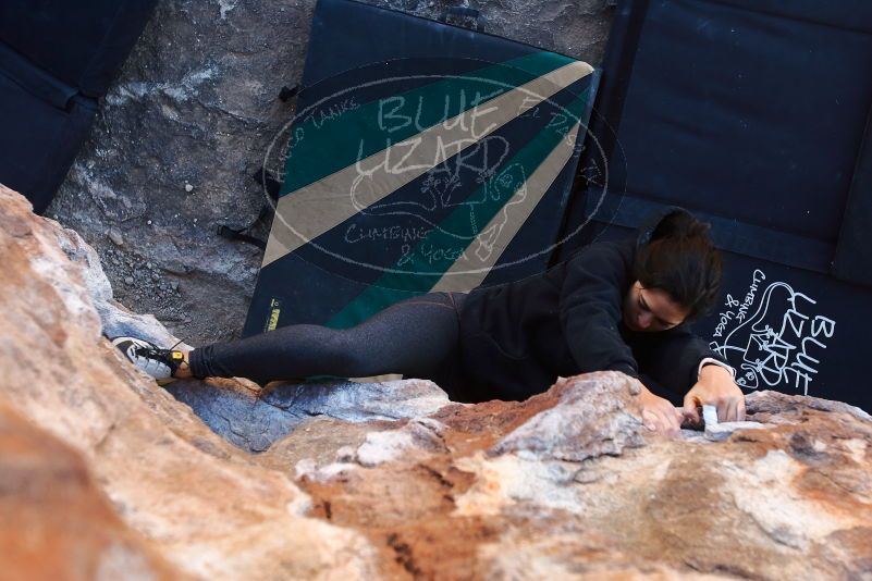 Bouldering in Hueco Tanks on 11/30/2019 with Blue Lizard Climbing and Yoga

Filename: SRM_20191130_1547500.jpg
Aperture: f/4.0
Shutter Speed: 1/250
Body: Canon EOS-1D Mark II
Lens: Canon EF 16-35mm f/2.8 L