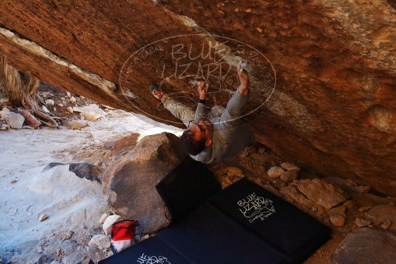 Bouldering in Hueco Tanks on 11/30/2019 with Blue Lizard Climbing and Yoga

Filename: SRM_20191130_1736300.jpg
Aperture: f/5.6
Shutter Speed: 1/250
Body: Canon EOS-1D Mark II
Lens: Canon EF 16-35mm f/2.8 L