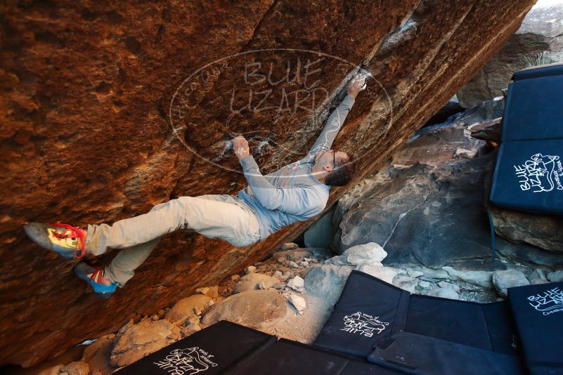 Bouldering in Hueco Tanks on 11/30/2019 with Blue Lizard Climbing and Yoga

Filename: SRM_20191130_1748340.jpg
Aperture: f/3.2
Shutter Speed: 1/250
Body: Canon EOS-1D Mark II
Lens: Canon EF 16-35mm f/2.8 L