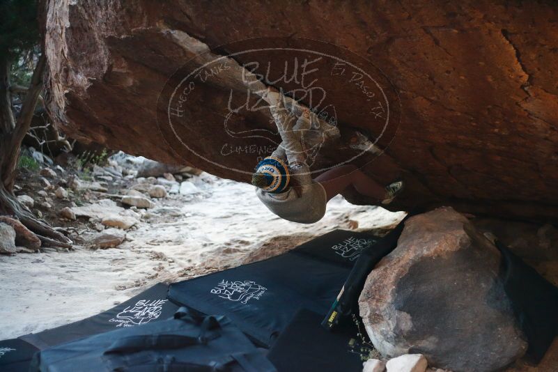 Bouldering in Hueco Tanks on 11/30/2019 with Blue Lizard Climbing and Yoga

Filename: SRM_20191130_1808280.jpg
Aperture: f/2.0
Shutter Speed: 1/250
Body: Canon EOS-1D Mark II
Lens: Canon EF 50mm f/1.8 II