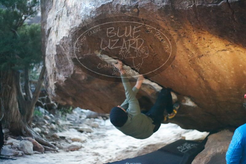 Bouldering in Hueco Tanks on 11/30/2019 with Blue Lizard Climbing and Yoga

Filename: SRM_20191130_1812380.jpg
Aperture: f/2.0
Shutter Speed: 1/250
Body: Canon EOS-1D Mark II
Lens: Canon EF 50mm f/1.8 II