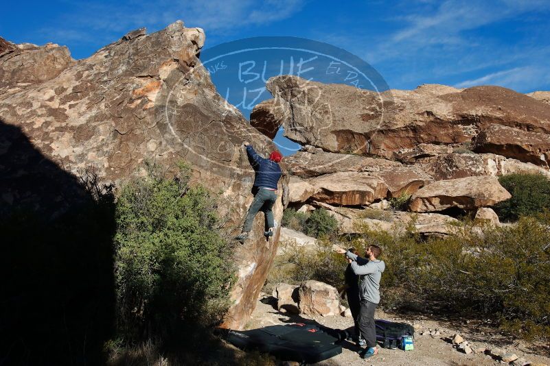 Bouldering in Hueco Tanks on 12/06/2019 with Blue Lizard Climbing and Yoga

Filename: SRM_20191206_1004150.jpg
Aperture: f/5.6
Shutter Speed: 1/640
Body: Canon EOS-1D Mark II
Lens: Canon EF 16-35mm f/2.8 L