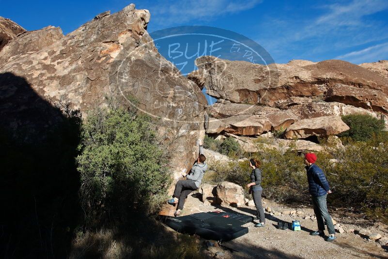 Bouldering in Hueco Tanks on 12/06/2019 with Blue Lizard Climbing and Yoga

Filename: SRM_20191206_1005370.jpg
Aperture: f/5.6
Shutter Speed: 1/640
Body: Canon EOS-1D Mark II
Lens: Canon EF 16-35mm f/2.8 L