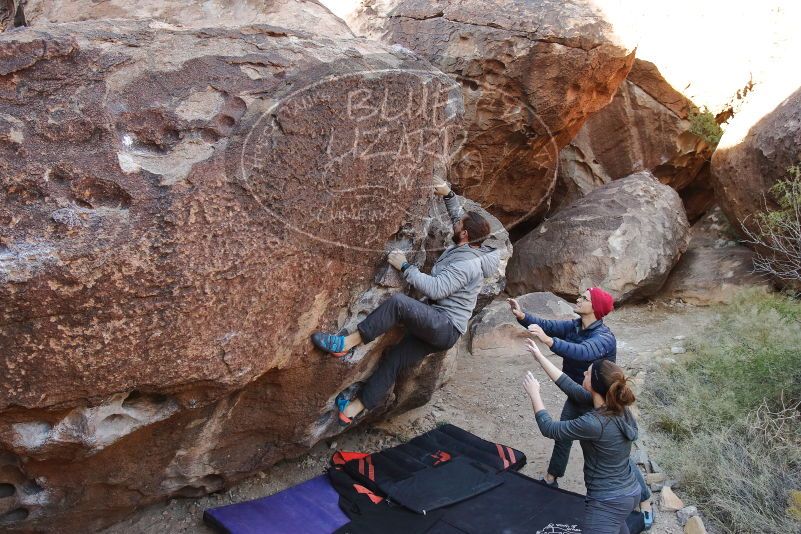 Bouldering in Hueco Tanks on 12/06/2019 with Blue Lizard Climbing and Yoga

Filename: SRM_20191206_1016040.jpg
Aperture: f/4.5
Shutter Speed: 1/250
Body: Canon EOS-1D Mark II
Lens: Canon EF 16-35mm f/2.8 L