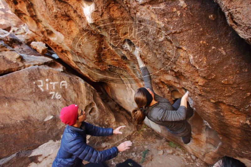 Bouldering in Hueco Tanks on 12/06/2019 with Blue Lizard Climbing and Yoga

Filename: SRM_20191206_1043270.jpg
Aperture: f/4.5
Shutter Speed: 1/250
Body: Canon EOS-1D Mark II
Lens: Canon EF 16-35mm f/2.8 L