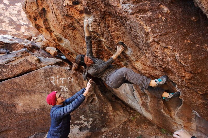 Bouldering in Hueco Tanks on 12/06/2019 with Blue Lizard Climbing and Yoga

Filename: SRM_20191206_1043390.jpg
Aperture: f/4.5
Shutter Speed: 1/250
Body: Canon EOS-1D Mark II
Lens: Canon EF 16-35mm f/2.8 L