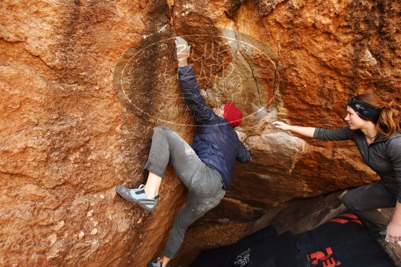 Bouldering in Hueco Tanks on 12/06/2019 with Blue Lizard Climbing and Yoga

Filename: SRM_20191206_1148070.jpg
Aperture: f/4.5
Shutter Speed: 1/250
Body: Canon EOS-1D Mark II
Lens: Canon EF 16-35mm f/2.8 L