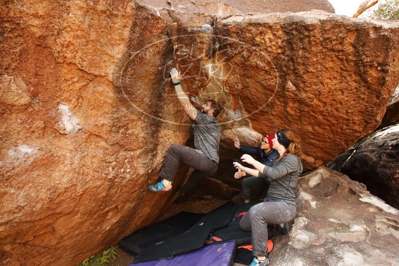 Bouldering in Hueco Tanks on 12/06/2019 with Blue Lizard Climbing and Yoga

Filename: SRM_20191206_1204110.jpg
Aperture: f/5.6
Shutter Speed: 1/250
Body: Canon EOS-1D Mark II
Lens: Canon EF 16-35mm f/2.8 L