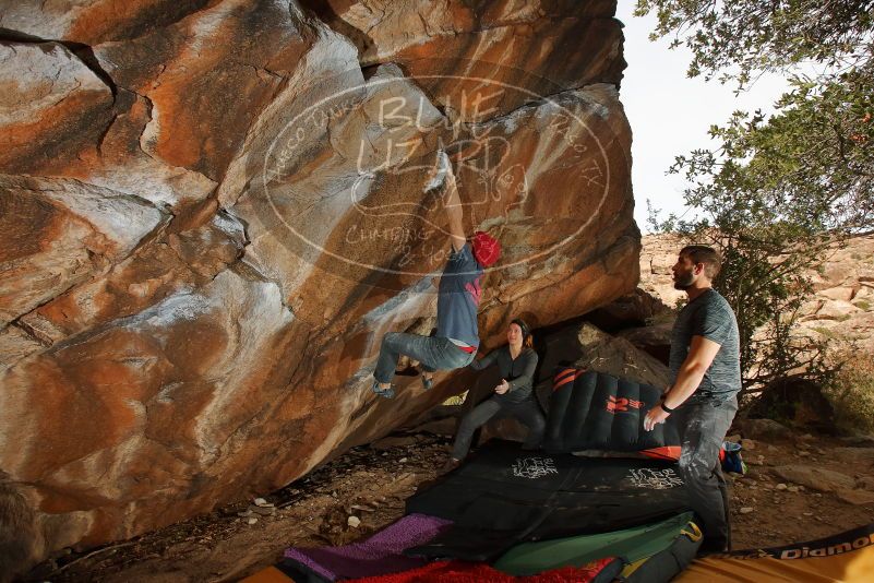 Bouldering in Hueco Tanks on 12/06/2019 with Blue Lizard Climbing and Yoga

Filename: SRM_20191206_1237580.jpg
Aperture: f/8.0
Shutter Speed: 1/250
Body: Canon EOS-1D Mark II
Lens: Canon EF 16-35mm f/2.8 L