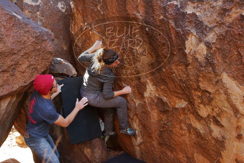 Bouldering in Hueco Tanks on 12/06/2019 with Blue Lizard Climbing and Yoga

Filename: SRM_20191206_1411260.jpg
Aperture: f/4.0
Shutter Speed: 1/250
Body: Canon EOS-1D Mark II
Lens: Canon EF 16-35mm f/2.8 L