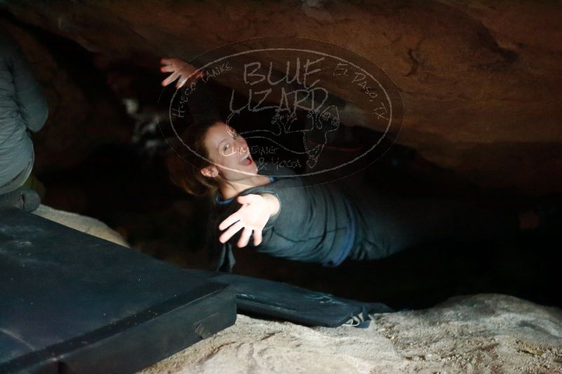 Bouldering in Hueco Tanks on 12/06/2019 with Blue Lizard Climbing and Yoga

Filename: SRM_20191206_1806220.jpg
Aperture: f/1.8
Shutter Speed: 1/30
Body: Canon EOS-1D Mark II
Lens: Canon EF 50mm f/1.8 II