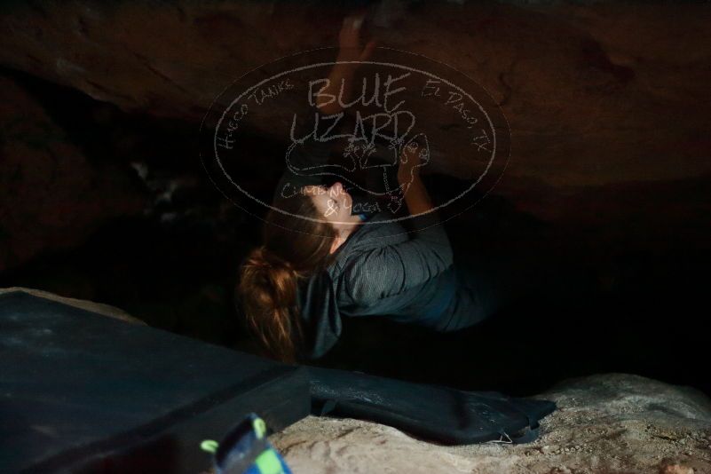 Bouldering in Hueco Tanks on 12/06/2019 with Blue Lizard Climbing and Yoga

Filename: SRM_20191206_1807590.jpg
Aperture: f/1.8
Shutter Speed: 1/50
Body: Canon EOS-1D Mark II
Lens: Canon EF 50mm f/1.8 II