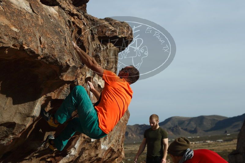 Bouldering in Hueco Tanks on 12/11/2019 with Blue Lizard Climbing and Yoga

Filename: SRM_20191211_1005460.jpg
Aperture: f/5.6
Shutter Speed: 1/400
Body: Canon EOS-1D Mark II
Lens: Canon EF 50mm f/1.8 II