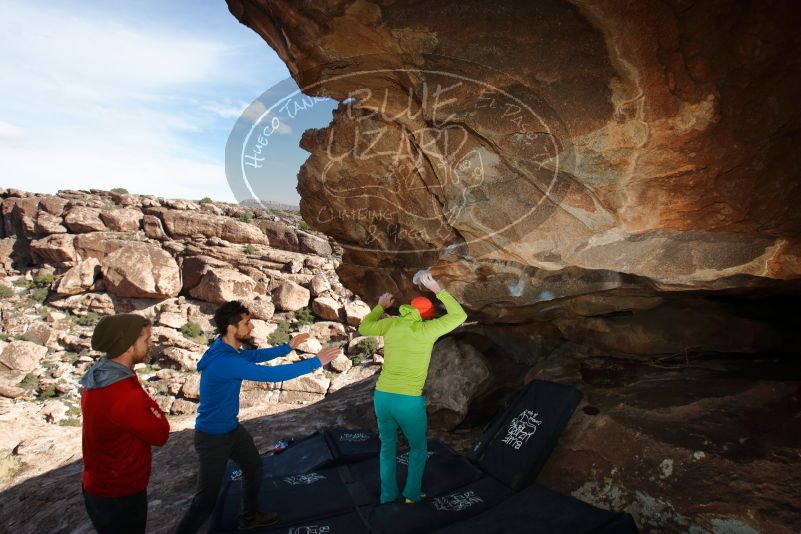 Bouldering in Hueco Tanks on 12/11/2019 with Blue Lizard Climbing and Yoga

Filename: SRM_20191211_1349490.jpg
Aperture: f/5.6
Shutter Speed: 1/250
Body: Canon EOS-1D Mark II
Lens: Canon EF 16-35mm f/2.8 L