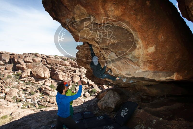 Bouldering in Hueco Tanks on 12/11/2019 with Blue Lizard Climbing and Yoga

Filename: SRM_20191211_1358590.jpg
Aperture: f/5.6
Shutter Speed: 1/250
Body: Canon EOS-1D Mark II
Lens: Canon EF 16-35mm f/2.8 L