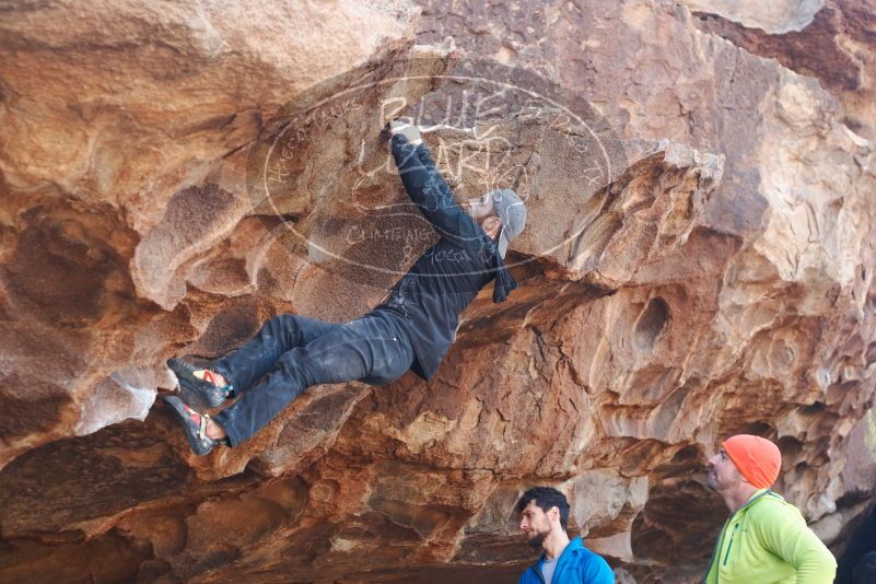 Bouldering in Hueco Tanks on 12/11/2019 with Blue Lizard Climbing and Yoga

Filename: SRM_20191211_1401171.jpg
Aperture: f/3.5
Shutter Speed: 1/250
Body: Canon EOS-1D Mark II
Lens: Canon EF 50mm f/1.8 II