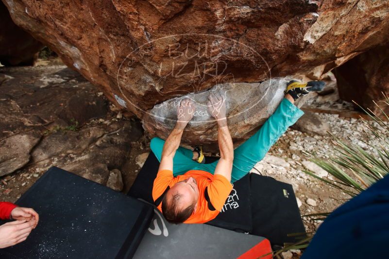 Bouldering in Hueco Tanks on 12/11/2019 with Blue Lizard Climbing and Yoga

Filename: SRM_20191211_1602400.jpg
Aperture: f/4.5
Shutter Speed: 1/250
Body: Canon EOS-1D Mark II
Lens: Canon EF 16-35mm f/2.8 L