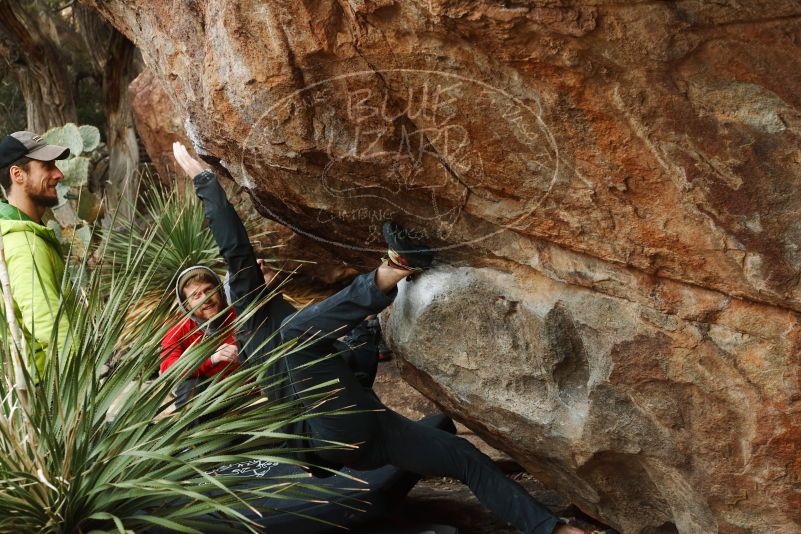 Bouldering in Hueco Tanks on 12/11/2019 with Blue Lizard Climbing and Yoga

Filename: SRM_20191211_1606180.jpg
Aperture: f/4.5
Shutter Speed: 1/320
Body: Canon EOS-1D Mark II
Lens: Canon EF 50mm f/1.8 II