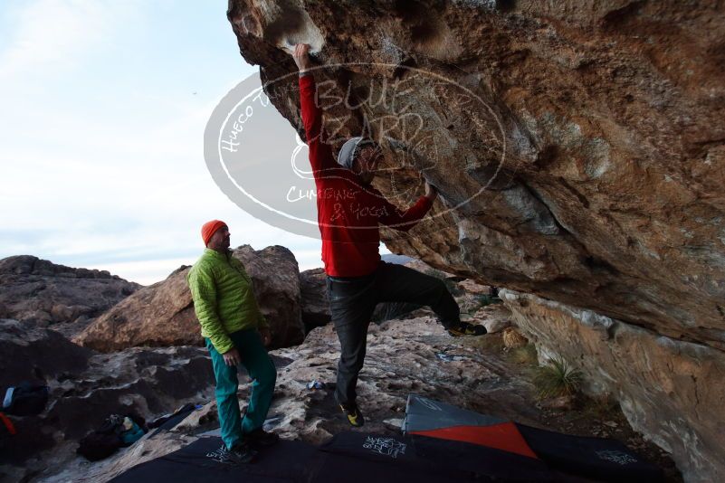 Bouldering in Hueco Tanks on 12/11/2019 with Blue Lizard Climbing and Yoga

Filename: SRM_20191211_1801511.jpg
Aperture: f/4.5
Shutter Speed: 1/250
Body: Canon EOS-1D Mark II
Lens: Canon EF 16-35mm f/2.8 L