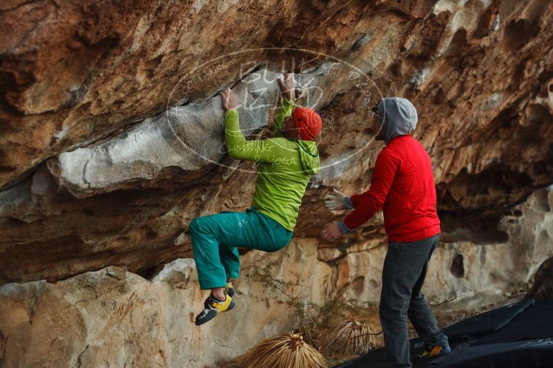 Bouldering in Hueco Tanks on 12/11/2019 with Blue Lizard Climbing and Yoga

Filename: SRM_20191211_1811060.jpg
Aperture: f/2.5
Shutter Speed: 1/250
Body: Canon EOS-1D Mark II
Lens: Canon EF 50mm f/1.8 II