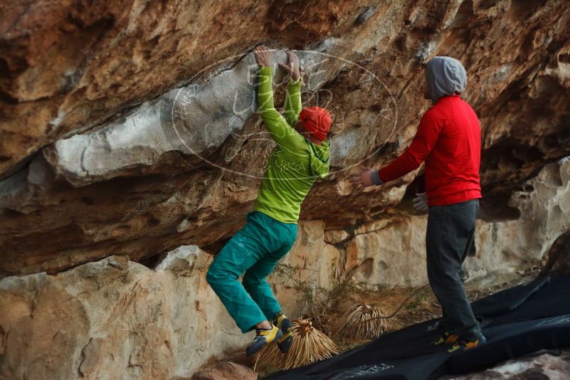 Bouldering in Hueco Tanks on 12/11/2019 with Blue Lizard Climbing and Yoga

Filename: SRM_20191211_1811080.jpg
Aperture: f/2.5
Shutter Speed: 1/250
Body: Canon EOS-1D Mark II
Lens: Canon EF 50mm f/1.8 II