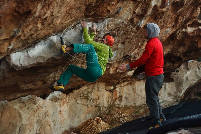 Bouldering in Hueco Tanks on 12/11/2019 with Blue Lizard Climbing and Yoga

Filename: SRM_20191211_1811091.jpg
Aperture: f/2.5
Shutter Speed: 1/250
Body: Canon EOS-1D Mark II
Lens: Canon EF 50mm f/1.8 II