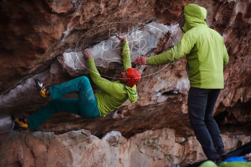 Bouldering in Hueco Tanks on 12/11/2019 with Blue Lizard Climbing and Yoga

Filename: SRM_20191211_1819020.jpg
Aperture: f/1.8
Shutter Speed: 1/250
Body: Canon EOS-1D Mark II
Lens: Canon EF 50mm f/1.8 II