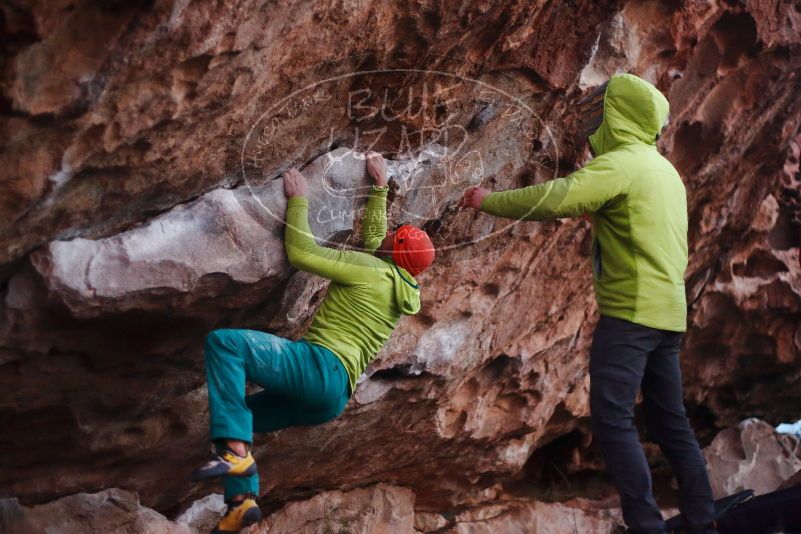 Bouldering in Hueco Tanks on 12/11/2019 with Blue Lizard Climbing and Yoga

Filename: SRM_20191211_1819170.jpg
Aperture: f/2.0
Shutter Speed: 1/250
Body: Canon EOS-1D Mark II
Lens: Canon EF 50mm f/1.8 II