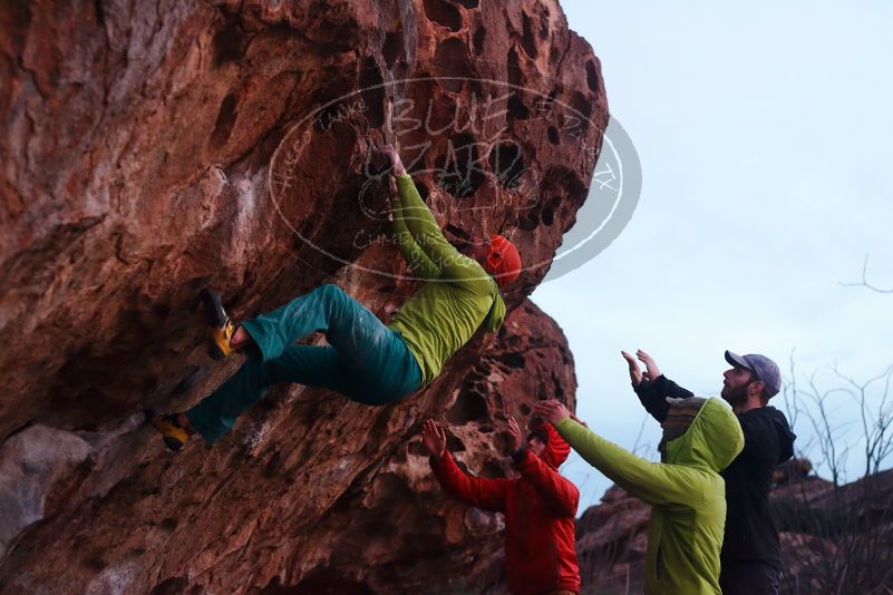 Bouldering in Hueco Tanks on 12/11/2019 with Blue Lizard Climbing and Yoga

Filename: SRM_20191211_1819530.jpg
Aperture: f/3.2
Shutter Speed: 1/200
Body: Canon EOS-1D Mark II
Lens: Canon EF 50mm f/1.8 II