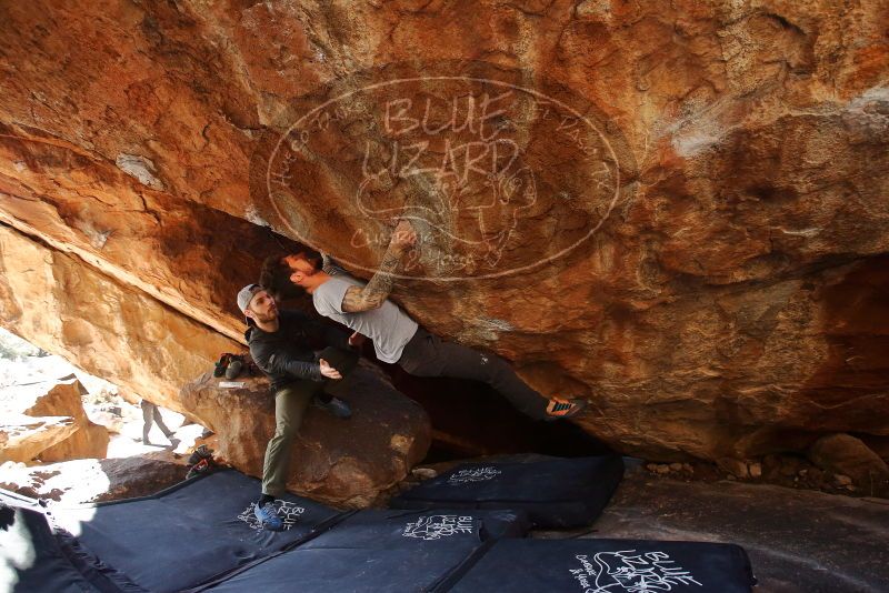 Bouldering in Hueco Tanks on 12/13/2019 with Blue Lizard Climbing and Yoga

Filename: SRM_20191213_1340410.jpg
Aperture: f/4.0
Shutter Speed: 1/250
Body: Canon EOS-1D Mark II
Lens: Canon EF 16-35mm f/2.8 L