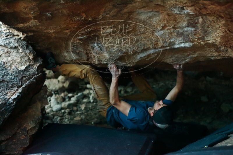 Bouldering in Hueco Tanks on 12/13/2019 with Blue Lizard Climbing and Yoga

Filename: SRM_20191213_1757090.jpg
Aperture: f/2.5
Shutter Speed: 1/250
Body: Canon EOS-1D Mark II
Lens: Canon EF 50mm f/1.8 II