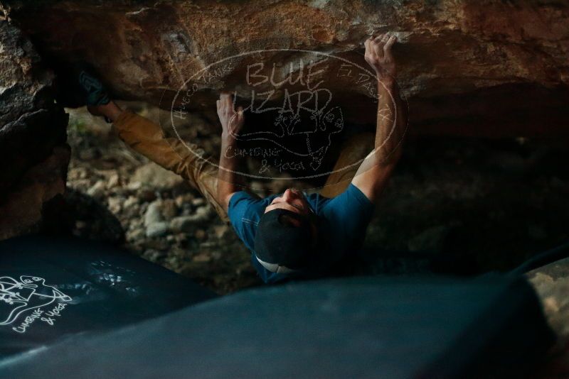 Bouldering in Hueco Tanks on 12/13/2019 with Blue Lizard Climbing and Yoga

Filename: SRM_20191213_1810280.jpg
Aperture: f/2.0
Shutter Speed: 1/250
Body: Canon EOS-1D Mark II
Lens: Canon EF 50mm f/1.8 II