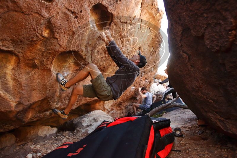 Bouldering in Hueco Tanks on 12/14/2019 with Blue Lizard Climbing and Yoga

Filename: SRM_20191214_1146030.jpg
Aperture: f/3.5
Shutter Speed: 1/320
Body: Canon EOS-1D Mark II
Lens: Canon EF 16-35mm f/2.8 L