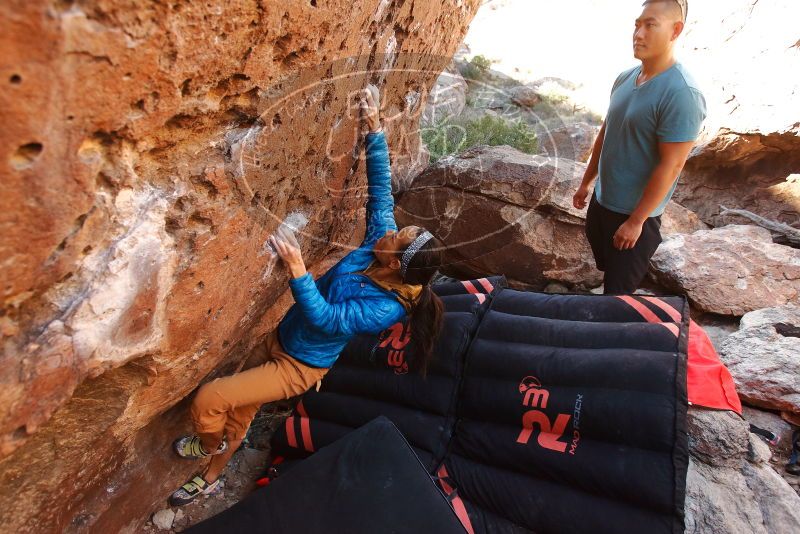 Bouldering in Hueco Tanks on 12/14/2019 with Blue Lizard Climbing and Yoga

Filename: SRM_20191214_1231210.jpg
Aperture: f/4.5
Shutter Speed: 1/250
Body: Canon EOS-1D Mark II
Lens: Canon EF 16-35mm f/2.8 L