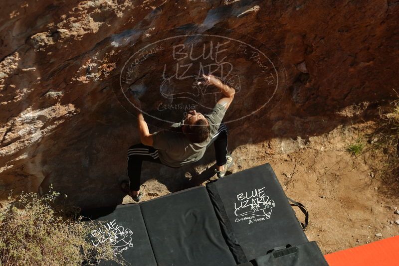 Bouldering in Hueco Tanks on 12/14/2019 with Blue Lizard Climbing and Yoga

Filename: SRM_20191214_1337450.jpg
Aperture: f/4.0
Shutter Speed: 1/500
Body: Canon EOS-1D Mark II
Lens: Canon EF 50mm f/1.8 II