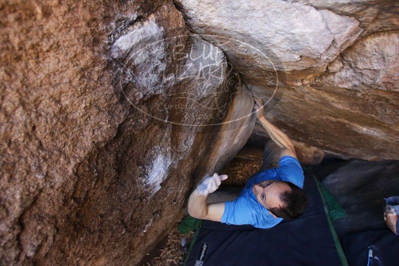 Bouldering in Hueco Tanks on 12/14/2019 with Blue Lizard Climbing and Yoga

Filename: SRM_20191214_1537390.jpg
Aperture: f/4.5
Shutter Speed: 1/250
Body: Canon EOS-1D Mark II
Lens: Canon EF 16-35mm f/2.8 L