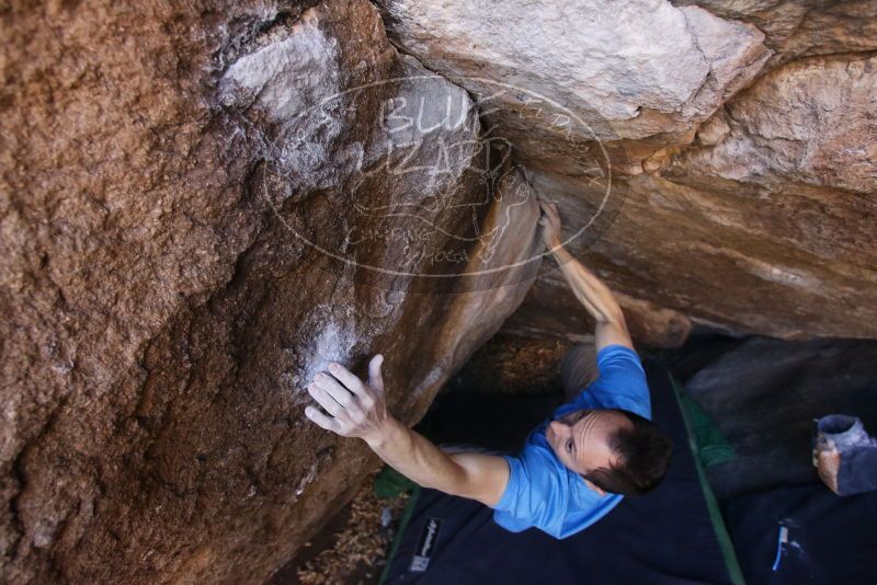 Bouldering in Hueco Tanks on 12/14/2019 with Blue Lizard Climbing and Yoga

Filename: SRM_20191214_1537391.jpg
Aperture: f/4.5
Shutter Speed: 1/250
Body: Canon EOS-1D Mark II
Lens: Canon EF 16-35mm f/2.8 L