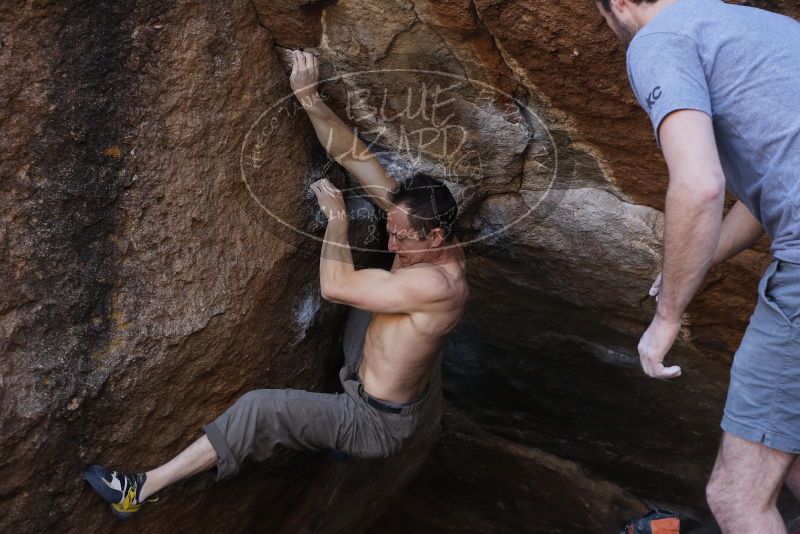 Bouldering in Hueco Tanks on 12/14/2019 with Blue Lizard Climbing and Yoga

Filename: SRM_20191214_1638080.jpg
Aperture: f/5.6
Shutter Speed: 1/250
Body: Canon EOS-1D Mark II
Lens: Canon EF 50mm f/1.8 II