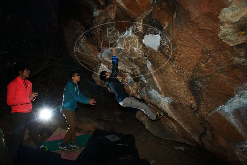 Bouldering in Hueco Tanks on 12/15/2019 with Blue Lizard Climbing and Yoga

Filename: SRM_20191215_1038370.jpg
Aperture: f/8.0
Shutter Speed: 1/250
Body: Canon EOS-1D Mark II
Lens: Canon EF 16-35mm f/2.8 L