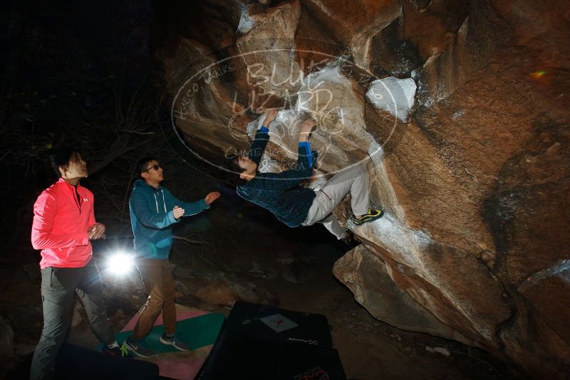 Bouldering in Hueco Tanks on 12/15/2019 with Blue Lizard Climbing and Yoga

Filename: SRM_20191215_1038430.jpg
Aperture: f/8.0
Shutter Speed: 1/250
Body: Canon EOS-1D Mark II
Lens: Canon EF 16-35mm f/2.8 L