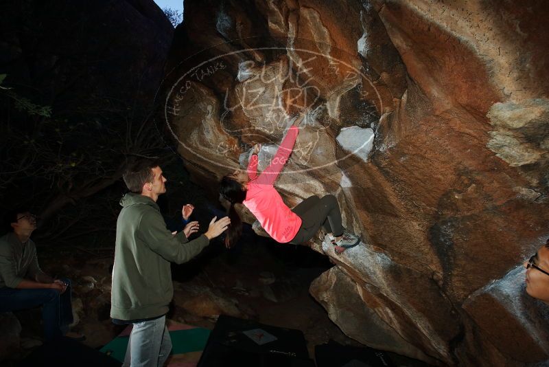 Bouldering in Hueco Tanks on 12/15/2019 with Blue Lizard Climbing and Yoga

Filename: SRM_20191215_1047020.jpg
Aperture: f/8.0
Shutter Speed: 1/250
Body: Canon EOS-1D Mark II
Lens: Canon EF 16-35mm f/2.8 L