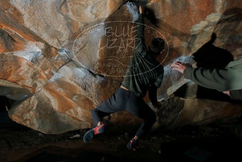 Bouldering in Hueco Tanks on 12/15/2019 with Blue Lizard Climbing and Yoga

Filename: SRM_20191215_1049460.jpg
Aperture: f/8.0
Shutter Speed: 1/250
Body: Canon EOS-1D Mark II
Lens: Canon EF 16-35mm f/2.8 L